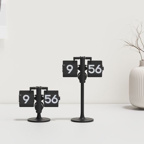 무아스 스탠딩 높이조절 플립 탁상시계 2colors