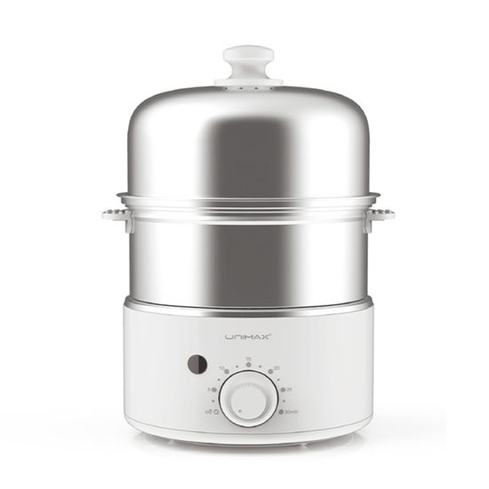 [유니맥스] 다용도 2단 스텐 계란 찜기 UM-EGD2135