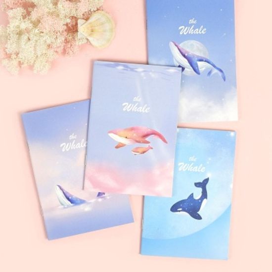 핑크풋 고래핸디수첩