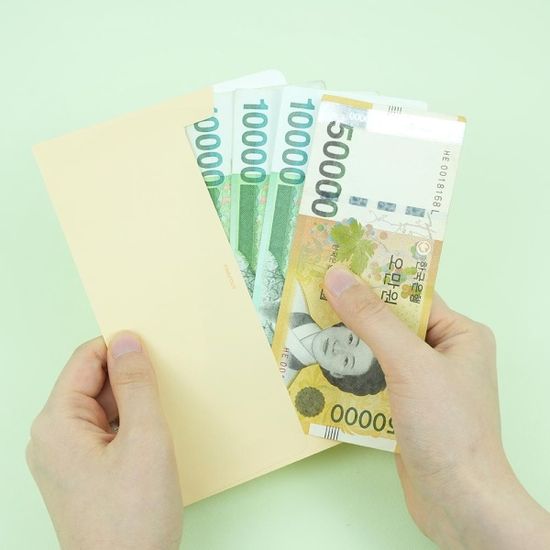 핑크풋 냥냥가로봉투세트