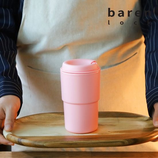 바른락 콜릭 더블 월 텀블러 350ml (무인쇄-핑크)