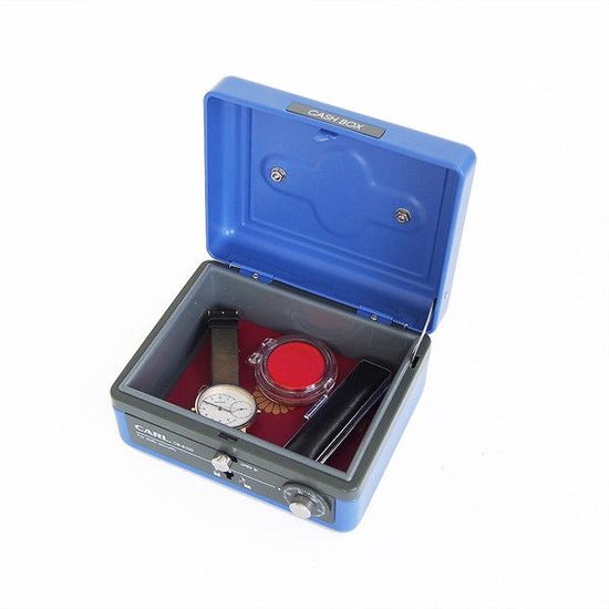 [CARL] 개인용으로 사용하기 알맞은-일본 카알 소형 캐쉬 박스 CB-8100