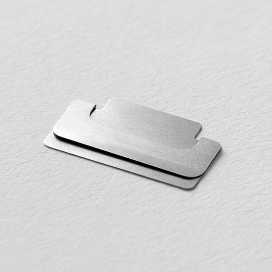 Index Clips Slim - Sliver