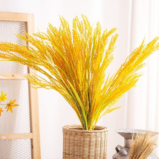 가을 벼이삭 조화 가지 1P