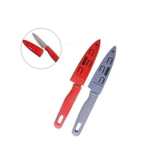 집 과도(약20cm) 색상랜덤 과일칼 안전커버