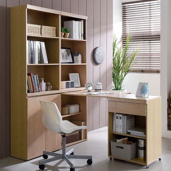 클로이 600 책장 접이식 책상 h형 책상 서랍장 (착불)