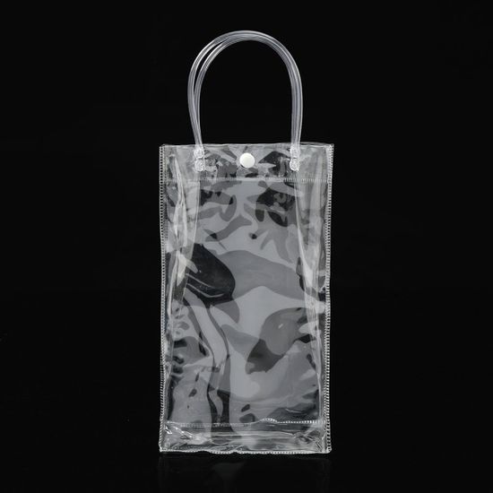 투명 PVC 쇼핑백 10p세트(15x25cm) 선물가방