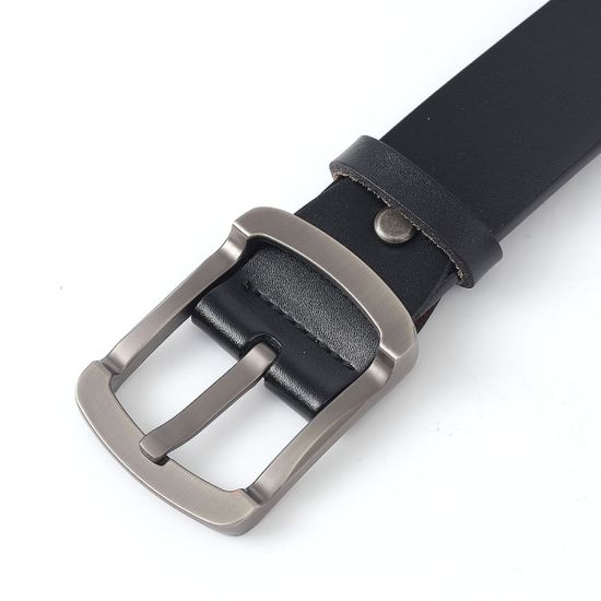 포스맨 핀버클 소가죽 벨트(블랙)