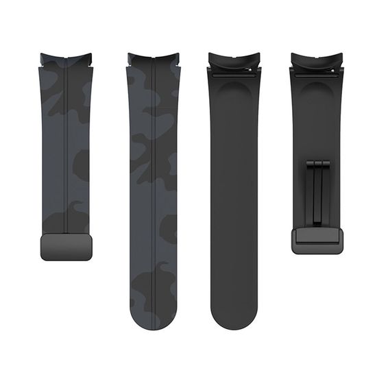 갤럭시워치 6 5 4 호환 카모플라쥬 실리콘스트랩 20MM