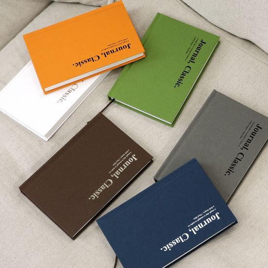 클래식 저널 일기장
