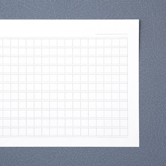 만년필용 Reservoir 레저버 페이퍼 낱장 A5 03_무지