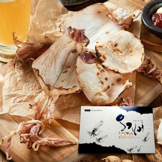 [수미네건어물] 속초 마른오징어 10미 선물세트 3호 (500g)