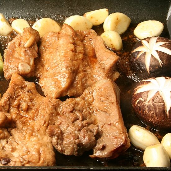 인삼 품은 기와갈비 국내산 양념 돼지갈비 500g
