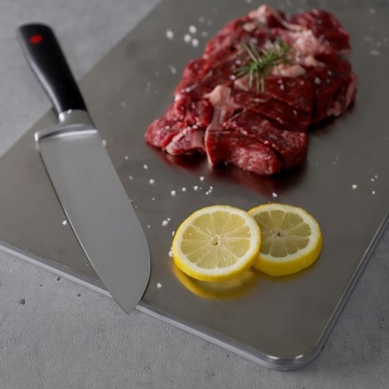 논슬립 스테인레스 양면 도마