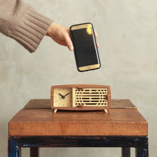 [WOODSUM/우드썸] 레트로라디오시계