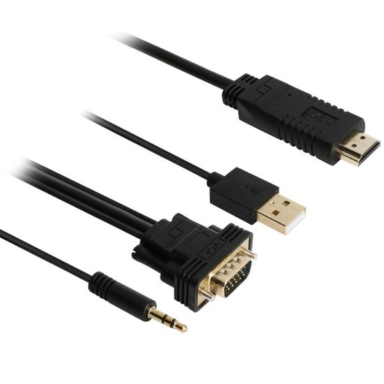 (NEXI) 넥시 VGA to HDMI 케이블 (1.8m~3m)