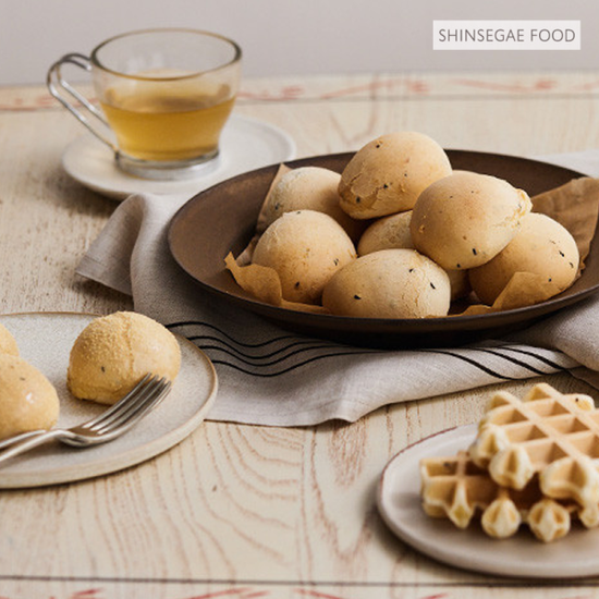신세계푸드 버터 깨찰빵 생지 2.903kg (90개 내외)