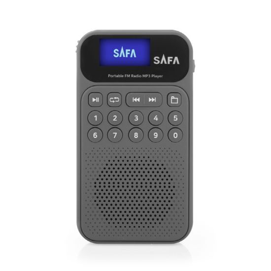 [SAFA] 휴대용 MP3 FM효도라디오 SR100 라운드타입
