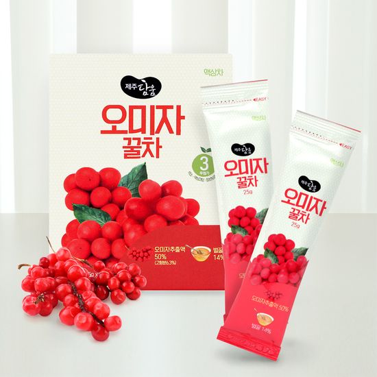 제주담움 오미자꿀차 스틱(25gx15포)