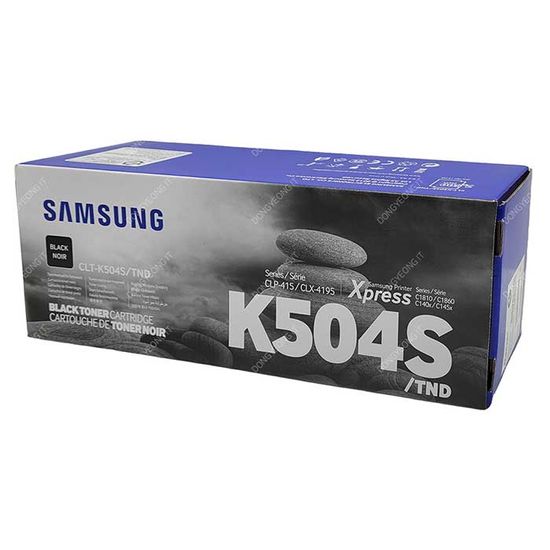삼성정품 CLP-415 토너 검정 CLT-K504S