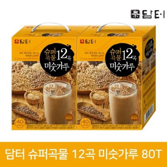 담터 슈퍼곡물 12곡 미숫가루 80T