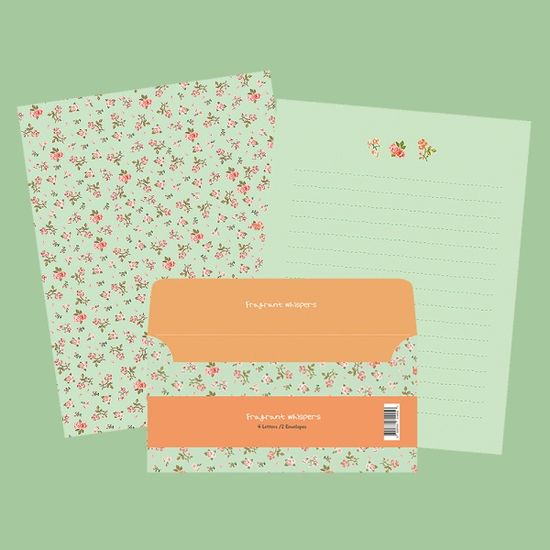 FL-114-4 향기로운 속삭임 편지지