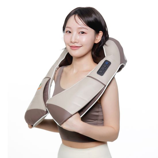 휴플러스 무선 3D텐션 목 어깨 무선안마기 HPM-5000
