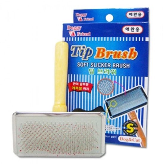 도기프랜드 소프트 슬리커 팁 애견브러쉬 S(W53EAC3)