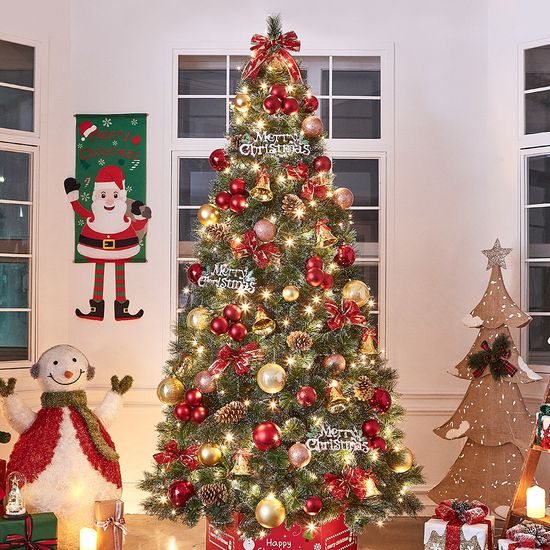 [도토로]240cm 골든벨 장식세트 크리스마스트리 오너