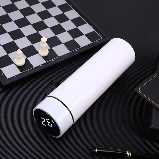 LED 터치 온도계 온도표시 보온병 460ml