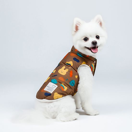 레토 초경량 강아지 패딩 후리스 양면형 LDC-C01P