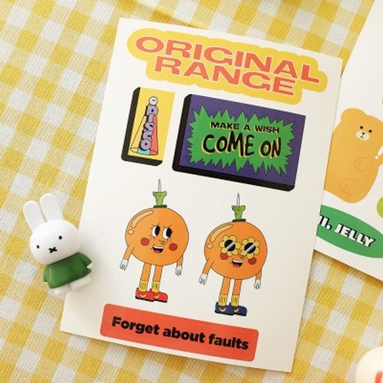 BFMA 캐릭터 컨셉 스티커 PACK_5set