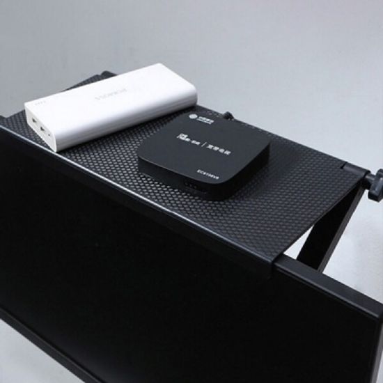 공간활용 모니터 TV 선반 상단 거치대