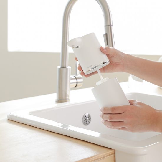 퓨어 워시 소프트버블 자동 손세정기 디스펜서