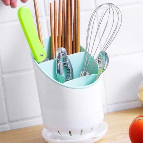 가정용수저꽂이 물빠짐 수저통 그린(WFIFCK3)