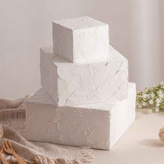 생크림 케이크 모형(사각)