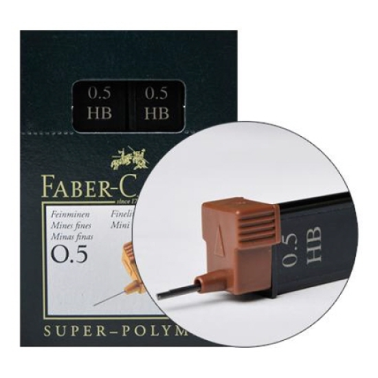 파버카스텔 슈퍼 하이폴리머 0.5mm 샤프심 1개