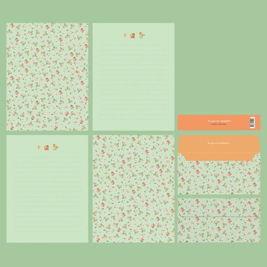 FL-114-4 향기로운 속삭임 편지지