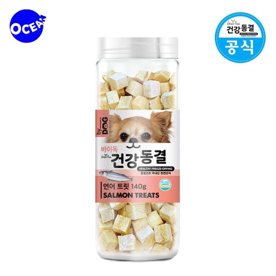 강아지 동결건조 트릿간식 연어 140g(W8F0358)