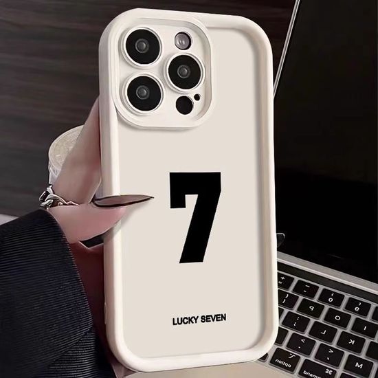 갤럭시S24 S23 S22 S21 행운 럭키 세븐 실리콘 케이스