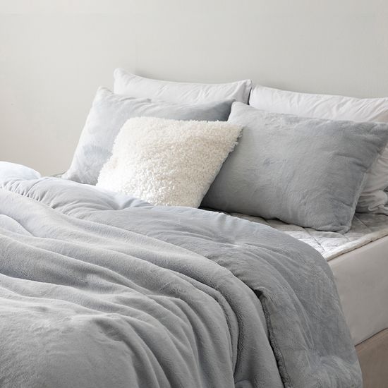 극세사 장모 밍크풀세트 (이불+베개커버+패드) 2color