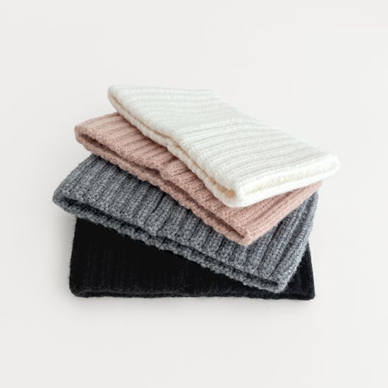 니트 골지 헤어밴드 4color