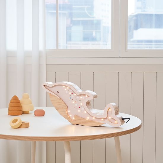 키앤비 돌고래 우든 무드등