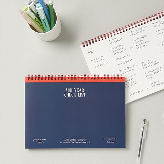 (만년형) 미드이어 체크리스트 위클리 A5 B5