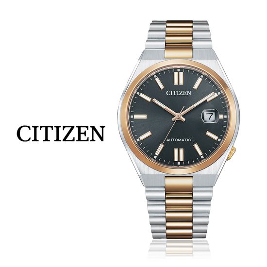 시티즌 클래식 옴므 오토매틱 메탈시계 블랙콤비