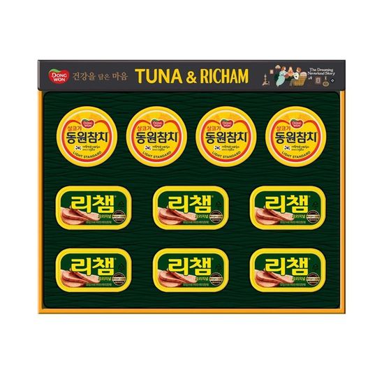 동원 튜나 리챔 8호 참치캔명절 선물세트