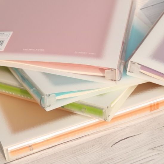 [KOKUYO] A5 루스리프화일..고쿠요 20공 링 바인더노트 Coloree HB803