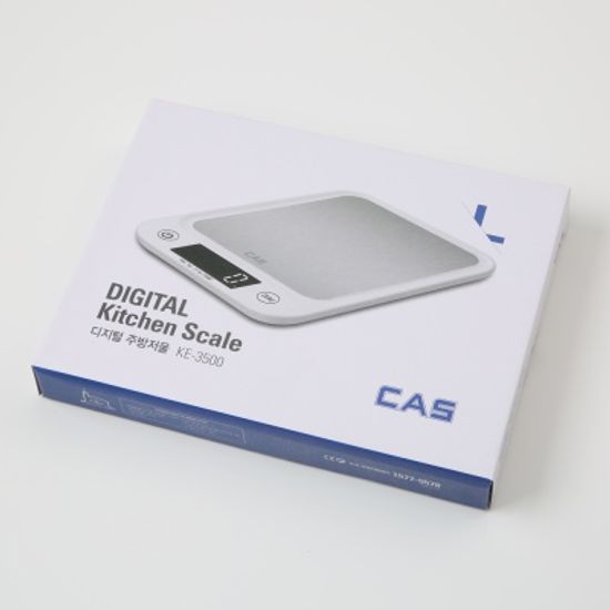 카스(CAS) 디지털 주방저울(전자저울) KE-3500