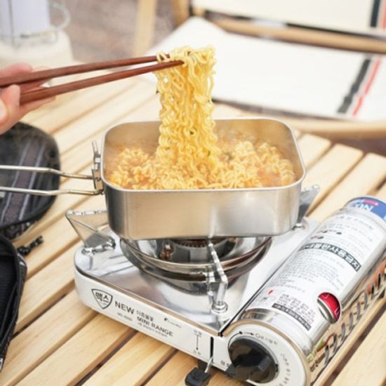 캠핑 필수템 백패킹 멀티 도마 반합