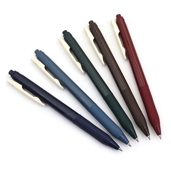 제브라 0.5mm 중성펜 사라사클립 빈티지 5색set JJ15